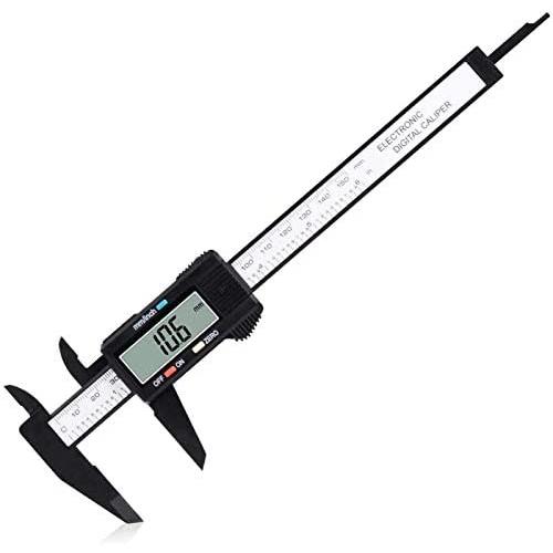 Digital Caliper, Adoric 0-6'' Calipers Measuring Tool - Electronic Micrometer Caliper with Large LCD Screen, Auto-Off Feature, Inch and Millimeter Conversion