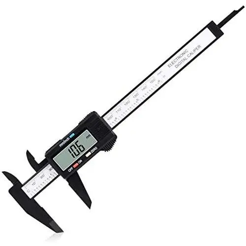 Digital Caliper, Adoric 0-6'' Calipers Measuring Tool - Electronic Micrometer Caliper with Large LCD Screen, Auto-Off Feature, Inch and Millimeter Conversion Digital Caliper, Adoric 0-6'' Calipers Measuring Tool - Electronic Micrometer Caliper with Large LCD Screen, Auto-Off Feature, Inch and Millimeter Conversion