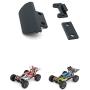 SONPP Metal 144001-1257 Anti Collision Bumper Upgrade Parts for 144001 1/14 RC Car Upgrade Spare Parts,Black