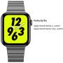 KADES Compatible for Apple Watch Band 38mm, Link Bracelet for Apple Watch Band 40mm Series 5 Series 4 iwatch Bands 38mm with Butterfly Clasp, Black 38mm