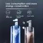 Waterdrop G2 RO Reverse Osmosis Water Filtration System, Tankless, 400 GPD Fast Flow, Reduces TDS, 1:1 Pure to Drain, FCC Listed, USA Tech, WD-G2-W, White
