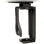 3M Under-Desk Computer Tower CPU Holder, Width Adjust from 3.5'' to 9.3'', Height Adjust from 12.5'' to 22.5'' to Fit Most CPUs up to 50 lbs, 360⁰ Swivel, Steel Construction, 17'' Track, Black, (CS200MB) 3M Under-Desk Computer Tower CPU Holder, Width Adjust from 3.5'' to 9.3'', Height Adjust from 12.5'' to 22.5'' to Fit Most CPUs up to 50 lbs, 360⁰ Swivel, Steel Construction, 17'' Track, Black, (CS200MB)