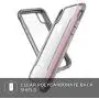Raptic Shield, Compatible with Apple iPhone X/Xs (Formerly Defense Shield) - Military Grade Drop Tested, Anodized Aluminum, TPU, Polycarbonate Protective Case for Apple iPhone X/Xs, Rose Gold/Gray