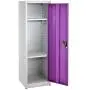 AdirOffice Kids Steel Metal Storage Locker - for Home & School - with Key & Hanging Rods (48 in 1 Door, Purple) AdirOffice Kids Steel Metal Storage Locker - for Home & School - with Key & Hanging Rods (48 in 1 Door, Purple)