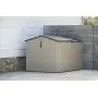 Rubbermaid Slide-Lid Resin Weather Resisrant Outdoor Garden Storage Shed, Roughneck Rubbermaid Slide-Lid Resin Weather Resisrant Outdoor Garden Storage Shed, Roughneck