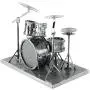 Fascinations Metal Earth Drum Set 3D Metal Model Kit