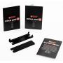 Thermal Grizzly NVMe M.2 SSD Cooler - 2x Thermal Pad, Aesthetic Black Color, SSD Heatsink M.2 - Passive Cooler to Eliminate Speed Reduction of M.2 2280 Solid State Drive