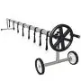 Best Choice Products 21ft Aluminum Inground Swimming Pool Cover Reel w/Hand Crank, Silver Best Choice Products 21ft Aluminum Inground Swimming Pool Cover Reel w/Hand Crank, Silver