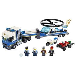 LEGO City Police Helicopter Transport 60244 Police Toy, Cool Building Set for Kids, New 2020 (317 Pieces)