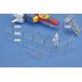 Steel Spirit AW-116 Model Detail Up Metal Parts Photo-Etch PE Handrails Fence C 1/100 Scale