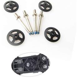 Parts & Accessories Replacement Metal Shaft + Fixed Wheel Kit for Parrot Bebop 2 Drone AN88 - (Color: Black)