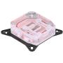 GPU Water Block Water Cooling Cooler Base, Copper POM Metal Water Cooling System Parts Kits for DIY PC Gamer with Waterway Component