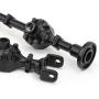 Dilwe RC Car Axle Set, Metal Upgrade Part Fit for WPL 1/16 B14 B24 B26 C14 C24 RC Car Modification