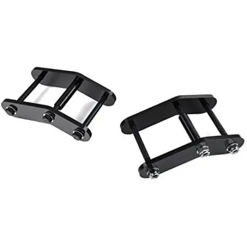 Heavy Metal Suspensions - Fits 1987-1995 Jeep Wrangler YJ 1.5'' Front or Rear Boomerang Shackles High Strength Carbon Steel Lift Kit Heavy Metal Suspensions - Fits 1987-1995 Jeep Wrangler YJ 1.5'' Front or Rear Boomerang Shackles High Strength Carbon Steel Lift Kit