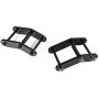 Heavy Metal Suspensions - Fits 1987-1995 Jeep Wrangler YJ 1.5'' Front or Rear Boomerang Shackles High Strength Carbon Steel Lift Kit