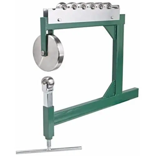 Stark Professional Shaping Sharper Benchtop Machine Workbench English Wheel Sturdy Sheet Metal Shaping Bench, Green Stark Professional Shaping Sharper Benchtop Machine Workbench English Wheel Sturdy Sheet Metal Shaping Bench, Green