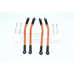 GPM HPI Venture Toyota FJ Cruiser Upgrade Parts Aluminum Adjustable Suspension Links - 4Pc Set Orange