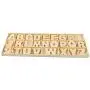 Wooden Alphabet Letters with Storage Tray, Wood ACBs for Learning, Decor (104 Pieces) Wooden Alphabet Letters with Storage Tray, Wood ACBs for Learning, Decor (104 Pieces)