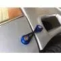 iJDMTOY Universal Fit Blue Finish JDM Quick Release Fastener Kit Compatible With Car Bumper Trunk Fender Hatch Lid