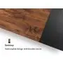 CubiCubi L-Shaped Computer Desk, Industrial Office Corner Desk Writing Study Table with Storage Shelves, Space-Saving, Dark Rustic/Black CubiCubi L-Shaped Computer Desk, Industrial Office Corner Desk Writing Study Table with Storage Shelves, Space-Saving, Dark Rustic/Black