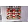 Spicy Shelf Deluxe - Expandable Spice Rack and Stackable Cabinet & Pantry Organizer (1 Set of 2 shelves) - As seen on TV