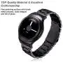 V-Moro Metal Strap Compatible with Gear S2 Sport Bands Solid Stainless Stee Business Replacement Bracelet for Samsung Gear S2 Smartwatch Space Gray