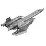 Fascinations Metal Earth SR-71 Blackbird Airplane 3D Metal Model Kit