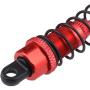 VERBAY Metal Oil Filled Front&Rear Shock Absorber for 1/12 WLtoys 12428 12423 RC Car Crawler Upgrad Part,Red