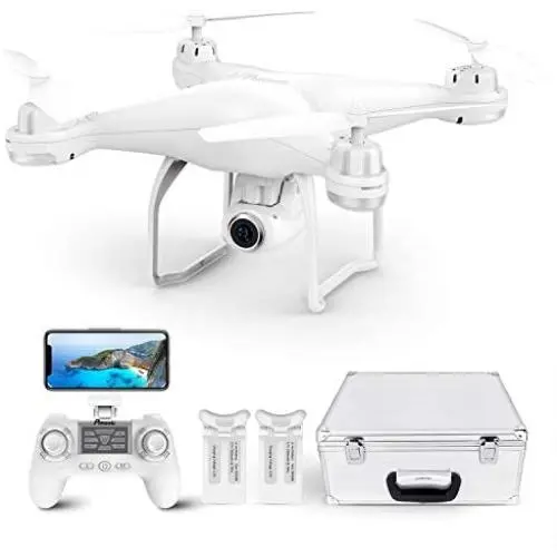 Potensic T25 Drone with 2K Camera for Adults, RC FPV GPS Drone with WiFi Live Video, Auto Return Home, Altitude Hold, Follow Me, Custom Flight Path, 2 Drone Batteries and Carrying Case Potensic T25 Drone with 2K Camera for Adults, RC FPV GPS Drone with WiFi Live Video, Auto Return Home, Altitude Hold, Follow Me, Custom Flight Path, 2 Drone Batteries and Carrying Case