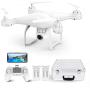 Potensic T25 Drone with 2K Camera for Adults, RC FPV GPS Drone with WiFi Live Video, Auto Return Home, Altitude Hold, Follow Me, Custom Flight Path, 2 Drone Batteries and Carrying Case