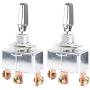 DaierTek ON-OFF-ON 50 Amp 12V Toggle Switch Heavy Duty Automotive Metal SPDT 3 Position 3 Pin with Chrome Plated (2pcs) DaierTek ON-OFF-ON 50 Amp 12V Toggle Switch Heavy Duty Automotive Metal SPDT 3 Position 3 Pin with Chrome Plated (2pcs)