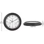 Large Outdoor Clock, 18 Inch Waterproof Clock with Temperature and Humidity Combo, Silent Battery Operated Roman Numerals Clock for Living Room, Patio, Garden, Pool Decor - Metal, Matte Black Large Outdoor Clock, 18 Inch Waterproof Clock with Temperature and Humidity Combo, Silent Battery Operated Roman Numerals Clock for Living Room, Patio, Garden, Pool Decor - Metal, Matte Black