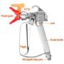DUSICHIN DUS-036 Airless Paint Spray Gun, High Pressure 3600 PSI 517 TIP Swivel Joint