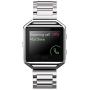 Oitom Metal Bands Compatible with Fitbit Blaze Large,Frame Housing+Stainless Steel Bracelet Replacement Accessory Strap Watch Band for Smart Fitness Watch Silver