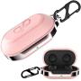 HALLEAST for Galaxy Buds Case Cover 2019, Galaxy Buds+ Plus 2020, TPU Full Protective Skin with Keychain Compatible Samsung Galaxy Buds Wireless Earbuds Accessories, Cute Pink