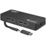 Plugable 4K DisplayPort and HDMI Dual Monitor Adapter with Ethernet for USB 3.0 and USB-C, Compatible with Windows
