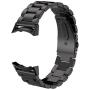 Gear S2 Bands V-Moro Solid Stainless Steel Metal Replacement Band with Adapters for Samsung Gear S2 Smart Watch (Metal Black)
