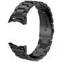 Gear S2 Bands V-Moro Solid Stainless Steel Metal Replacement Band with Adapters for Samsung Gear S2 Smart Watch (Metal Black)