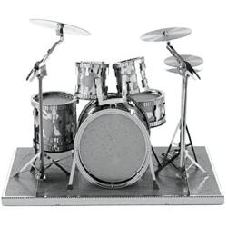 Fascinations Metal Earth Drum Set 3D Metal Model Kit