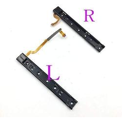 Left Right R L Slider Rail with Flex Cable Fix Part Replacement for Nintendo Switch NS NX Joy-Con Console