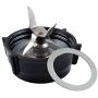 Blender Replacement Parts for Oster-4961 Blender Blade Assembly with 4902 Bottom Cap and Rubber Gasket Blender Replacement Parts for Oster-4961 Blender Blade Assembly with 4902 Bottom Cap and Rubber Gasket