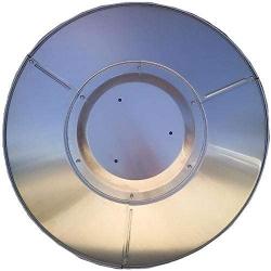 Hiland THP 3HOLE Heat Reflector Shield, Pack of 1, Silver