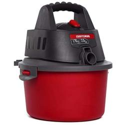 CRAFTSMAN CMXEVBE17250 2.5 gallon 1.75 Peak Hp Wet/Dry Vac, Portable Shop Vacuum with Attachments