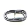 Replacement Audio Cable Cord Wire with in-line Microphone and Control for Beats by Dr Dre Headphones Solo/Studio/Pro/Detox/Wireless/Mixr/Executive/Pill (Gray)