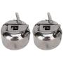 Sewing Machine Part - 2Pcs Metal Reverse Bobbin Case Sewing Machine Accessories for Household Use