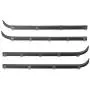 Inner & Outer Window Sweep Felts Seals Weatherstrip 4 Pc Kit Set for Ford Truck Inner & Outer Window Sweep Felts Seals Weatherstrip 4 Pc Kit Set for Ford Truck