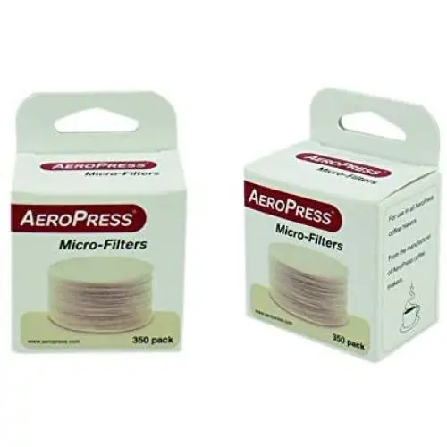 AeroPress Replacement Filters, 2 Pack - Microfilters For The AeroPress Coffee And Espresso Maker - 700 count AeroPress Replacement Filters, 2 Pack - Microfilters For The AeroPress Coffee And Espresso Maker - 700 count