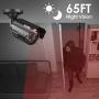 ZOSI 1080P Hybrid 4-in-1 HD TVI/CVI/AHD/CVBS 1920TVL 2.0MP CCTV Camera Home Security System 80ft Day/Night Vision Metal Waterproof Housing For 960H,720P,1080P,5MP,4K analog Surveillance DVR