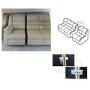 HOWDIA 4 Pack Sofa Snap Sectional Couch Connector with Screws