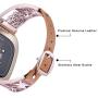 VISOOM Metal Bracelet Compatible with Fitbit Versa 3/ Fitbit Sense Watch Band for Women Men-Stainless Steel Loop Replacement Bands Wristband Strap for Fitbit Versa 3/Fitbit Sense Smartwatch